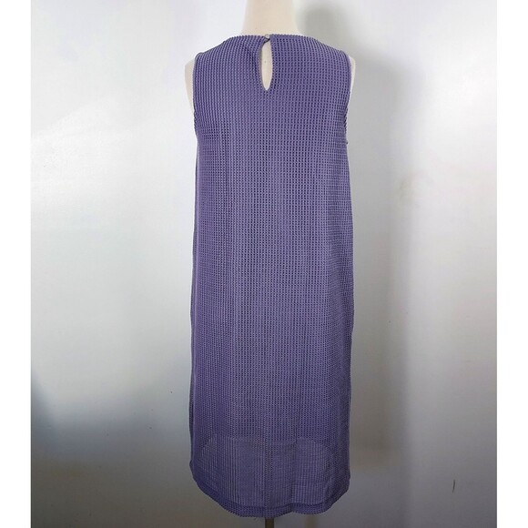 H Halston Dress Womens Size 8P Sleeveless 2Fer Attached Cardigan Purple NWOT - Picture 8 of 14